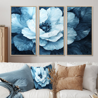 Adalyne - ensemble d'art mural pivoine