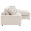 Ashil Upholstered Reversible Chaise Sectional Sofa Sand-1963058926