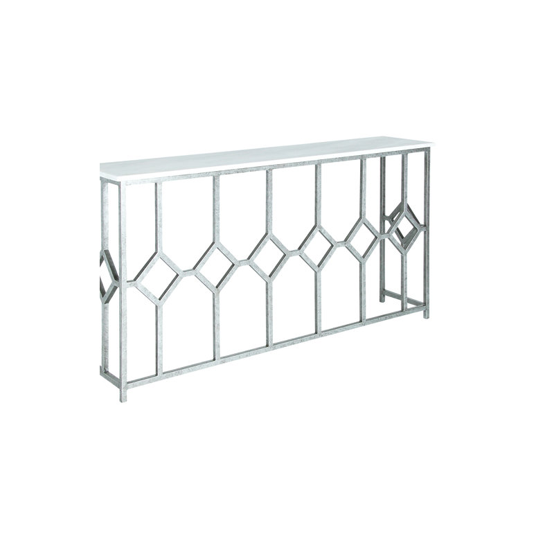 Napoleon Large Console (72"L), Royal Silver