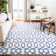 Amelah Hand Woven Flat Weave Wool Geometric Rug