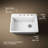 Riverby 27" L x 22" W Drop-In Kitchen Sink-18955556-18955543