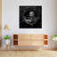 Art mural vieilli, panier de tissage traditionnel-129093438