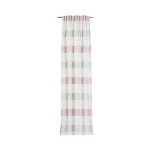 Camilo Tab Top Semi-Sheer Single Curtain