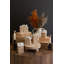 SET OF FIVE CERAMIC HOUSES