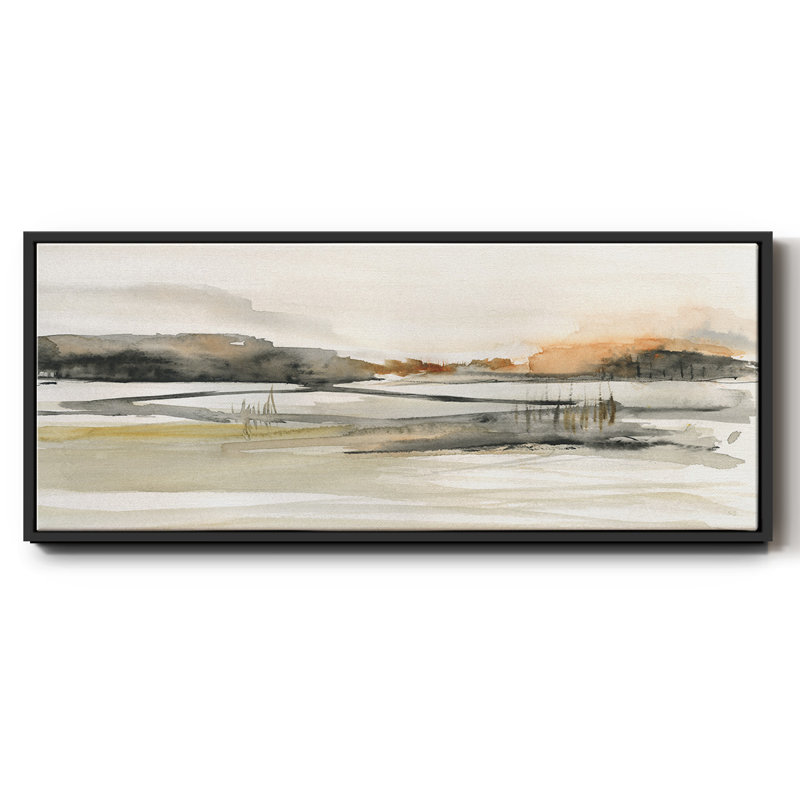 Turnwood Clearing- Framed Canvas, 20" H x 50" W