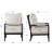Ocelia Elegant 25.5" Wide Spindle Leg Accent Chair With Cushioned Back And Seat-99276345-99276348
