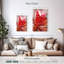 Harnek fleur rouge-108662762
