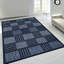 Modern Non-Slip Area Rugs – Blue – Living Room, Hallway Runner, Kitchen & Door Mat – Multiple Sizes-1385168572