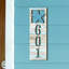 Plaque d'adresse Starfish 1-Line-87206676