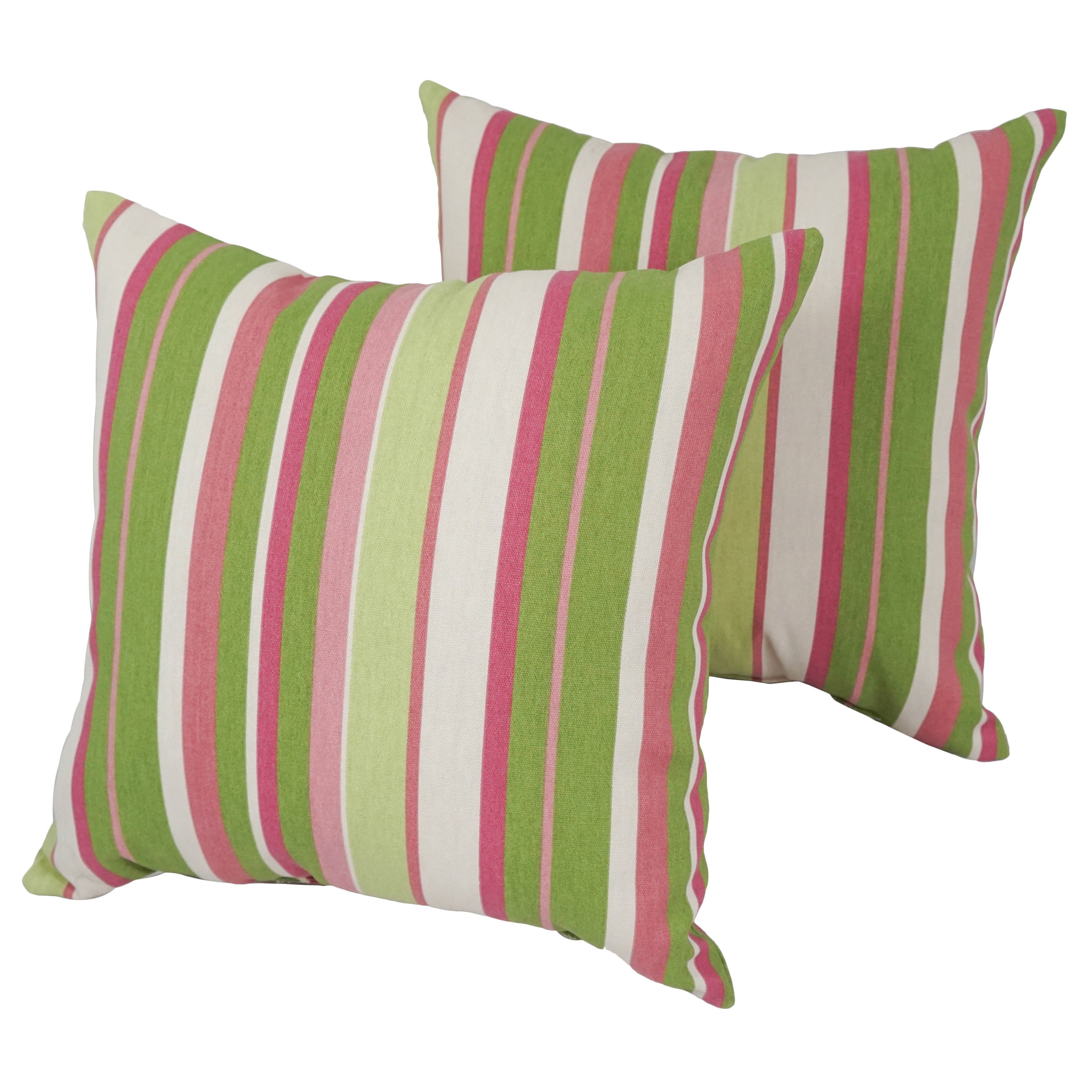 Pink and best sale green outdoor pillows