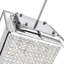 Luminaire suspendu carré à 3 lumières Beckles