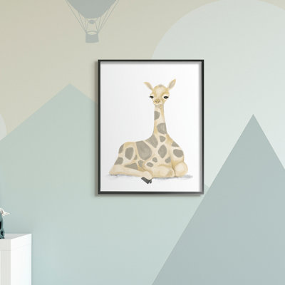 Illustration d'une douce girafe Paloma