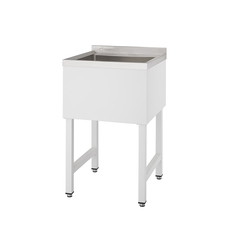 Trinity Basics Ecostorage® | 18x16x13 Basin | Utility Sink | Nsf, White