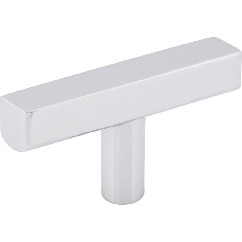 Dominique Bar Knob, Polished Chrome, 2 1/4"