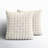 Kya Geometric Faux Fur Reversible Throw Pillow-832249586