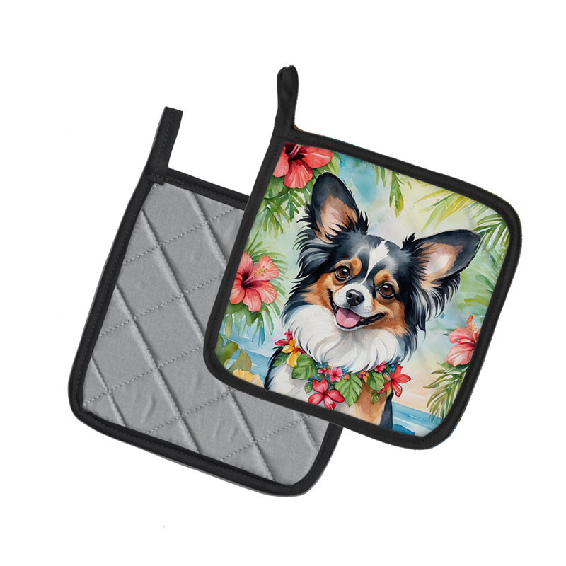 Paire de poignées Papillon Luau