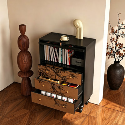 Armoire de vestibule en verre French
