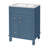 24" Blue Bathroom Vanity With Ceramic Sink