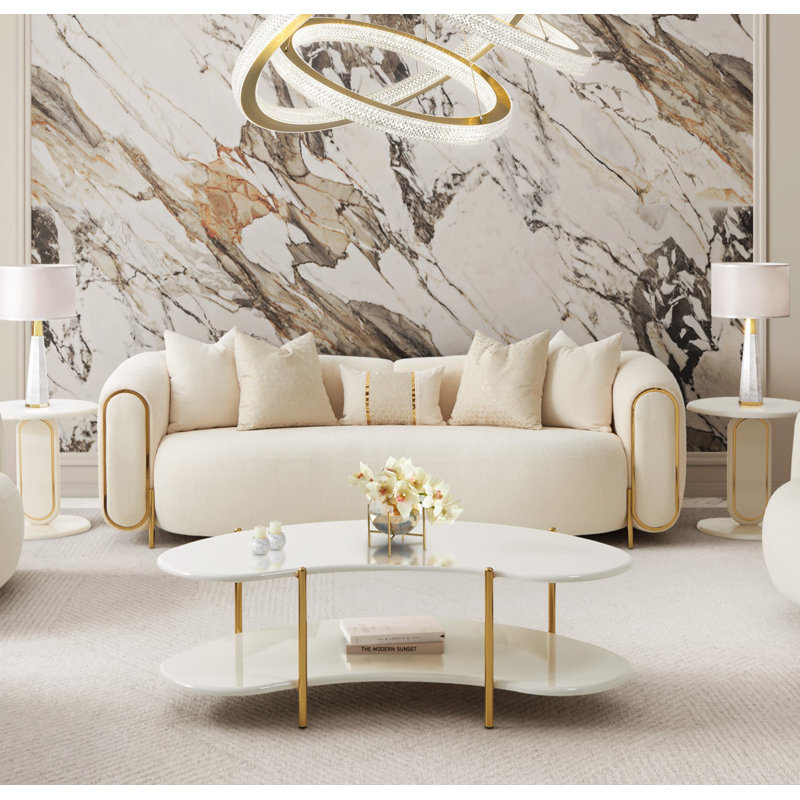 Sassani Sofa, 31" H x 100" W x 38.5" D