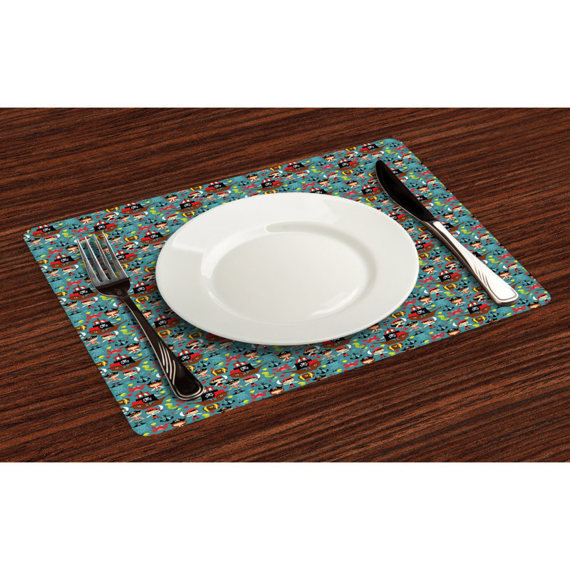 Polyester Kids Rectangle Placemat