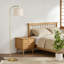 Lampe sur pied à arc avec télécommande - intensité variable et température de couleur réglable, abat-jour rotatif flexible pour le salon, la chambre à coucher et le bureau