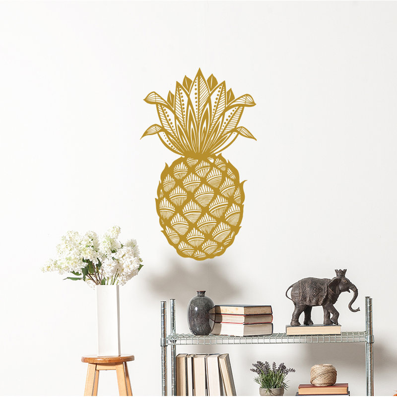 Barringer Food & Beverage Wall Sticker / Decal, Gold