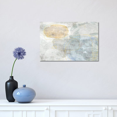 Flaxen Prairie 1 Piece Wrapped Canvas Painting