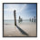 «Eight Beach Posts», estampe numérique encadrée par Noah Bay