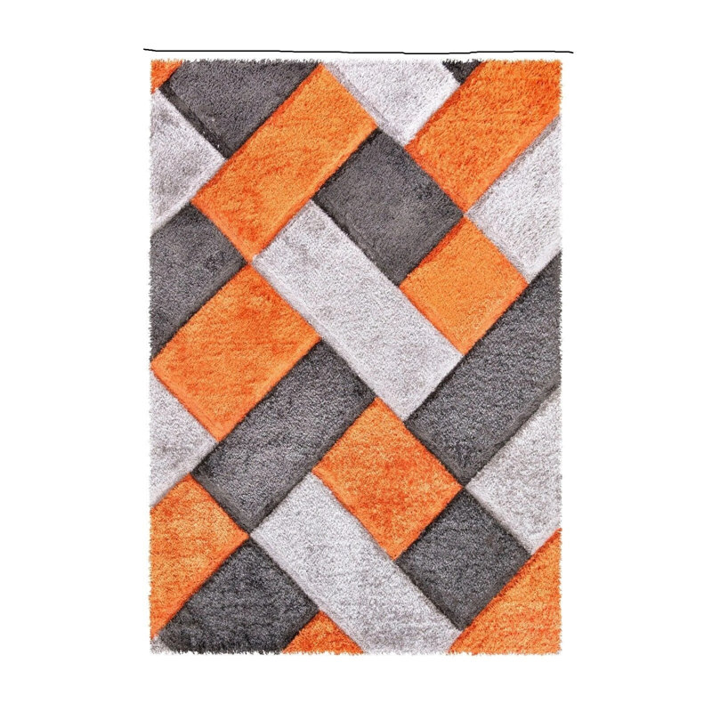 Shag Area Rug, Rectangle 60 x 110 cm
