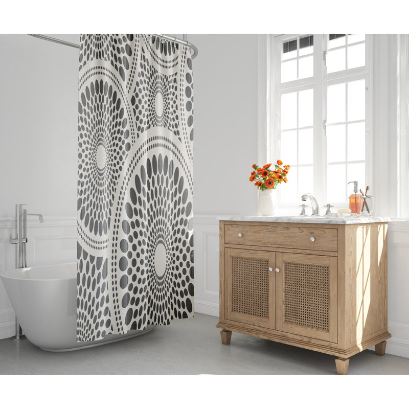 Rideau de douche Pierson, gris