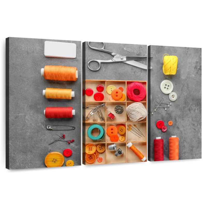 Senne Sewing Box, 48" H x 74" W