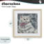Coquette Kitty, reproduction sous verre encadrée-390665705-390665706