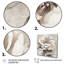 Pivoines grises sur une branche I - pivoines, art mural-88544884-88544887