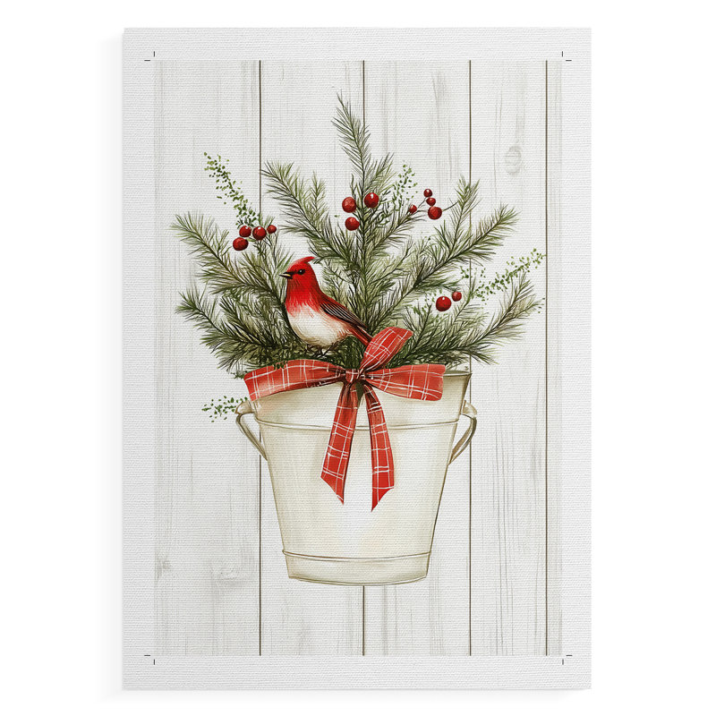 Fêtes de Noël, art Lxxv - impression sur toile seulement - non encadrée