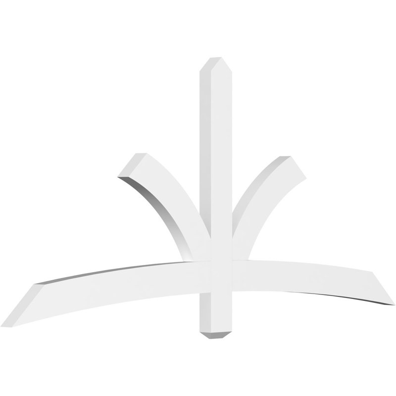 Support pour pignon Davenport, H 33 po x l 72 po (pas: 11/12), P 4 po x F 6 po, Signature uréthane