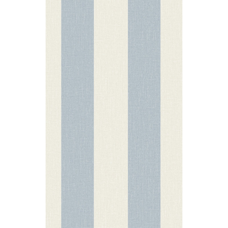Papier peint à rayures simples, Bleu