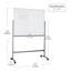 Tableau magnétique effaçable à sec à double face Mind Reader, taille du tableau: 47 x 35,5, taille totale L 49,5 po x l 21 po x H 73,5 po