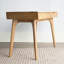 Bureau rectangulaire en bois massif avec tiroirs Burlywood-1752346852