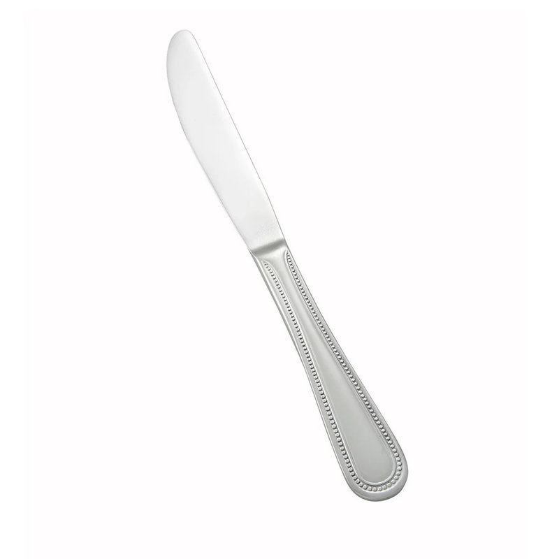 Couteau de table Pearl en acier inoxydable, très lourd, 9,75 po (paquet de 12)