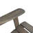 Gray Wood Chair, Foldable For An Enjoyable Outdoor Chair In Gray, Crafted From Quality Outdoors-1020736312
