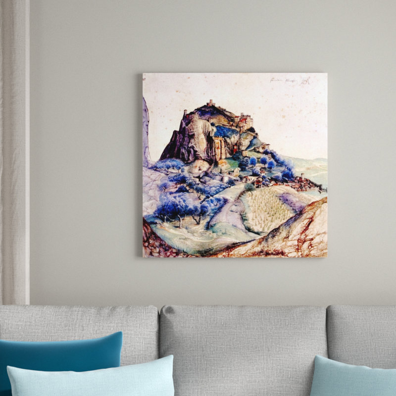 'View of Arco' Painting Print