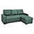Teal Polyester
