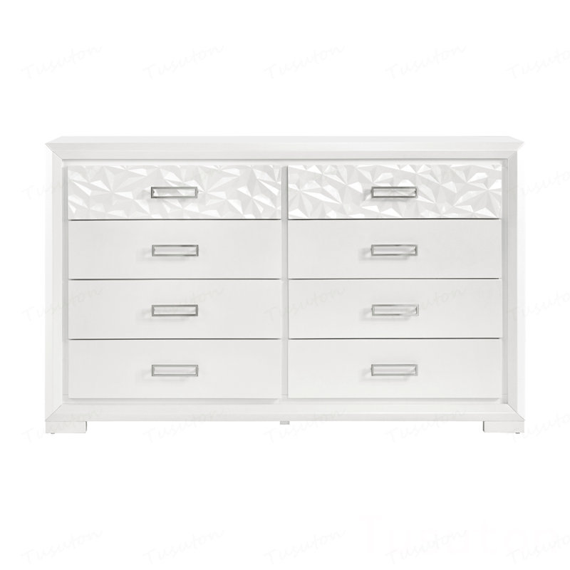 Commode de rangement Pearl avec tiroirs de rangement