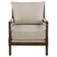 Fauteuil d'appoint à dossier amovible