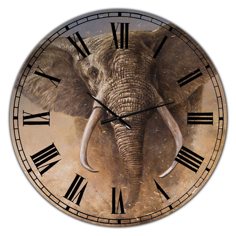 Grande horloge murale d'Afrique, Moyen