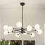 Ivailo 12 - Light Chandelier Dimmable Sputnik Chandeliers Modern Linear Chandelier for Dining Room