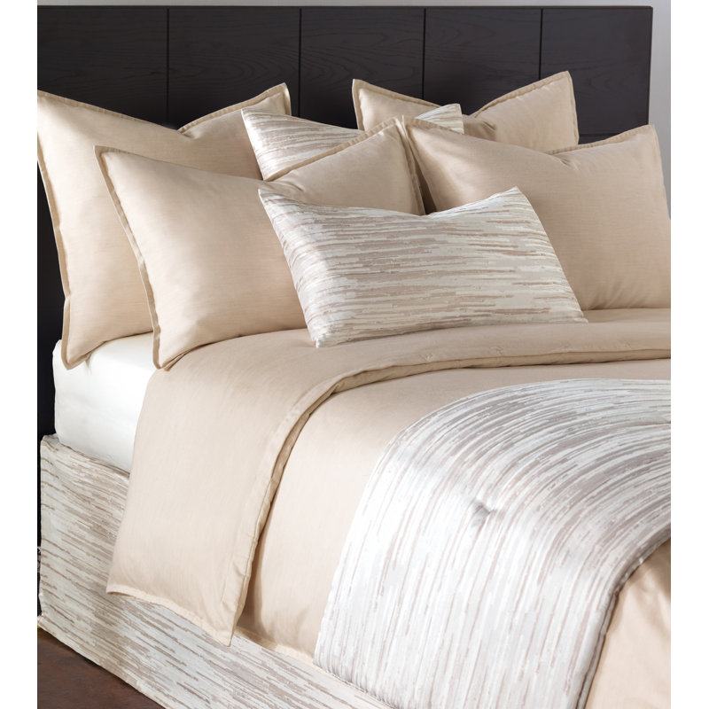 Pierce Square Pillow Cover & Insert, Sand
