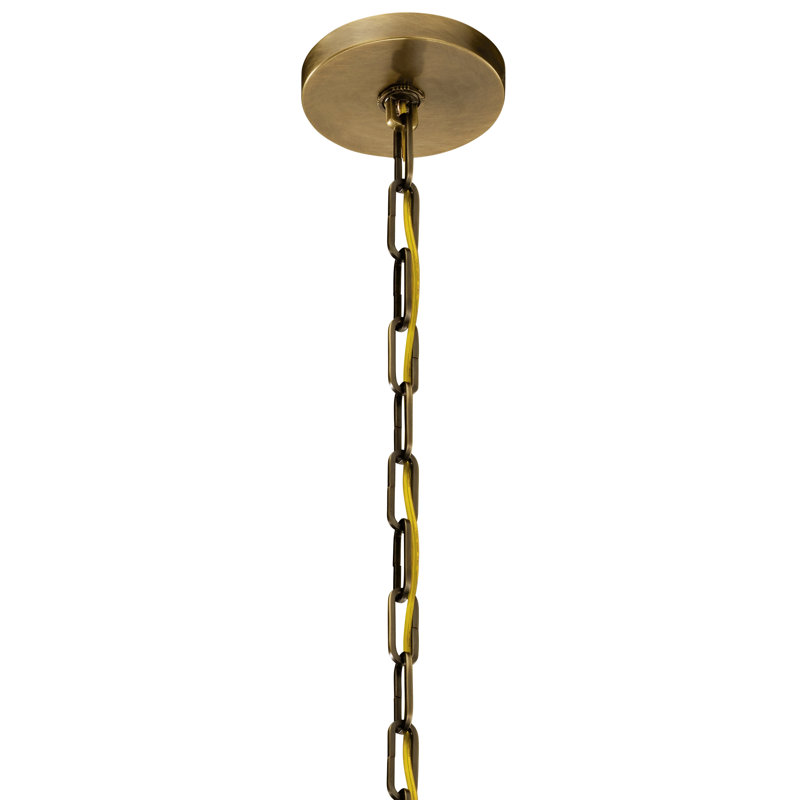 Luminaire suspendu géométrique à 1 lumière Enlow