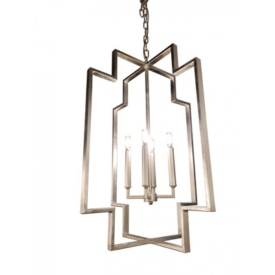 Eifel 4 - Light Lantern Geometric Chandelier