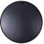 Miroir de salle de bain rond noir en métal 16 pouces-1074152269